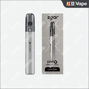 冰熊 Zgar Pro X 电子烟杆 星环银产品包装图