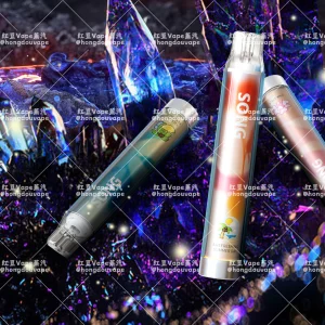 正品崧song 崧闪a02萤火系列600口一次性电子烟 多口味可选