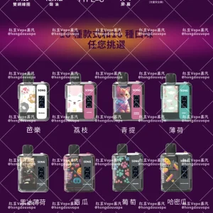 正品崧song娱乐系列a29 16000口一次性电子烟 双档功率 动画屏 多口味可选