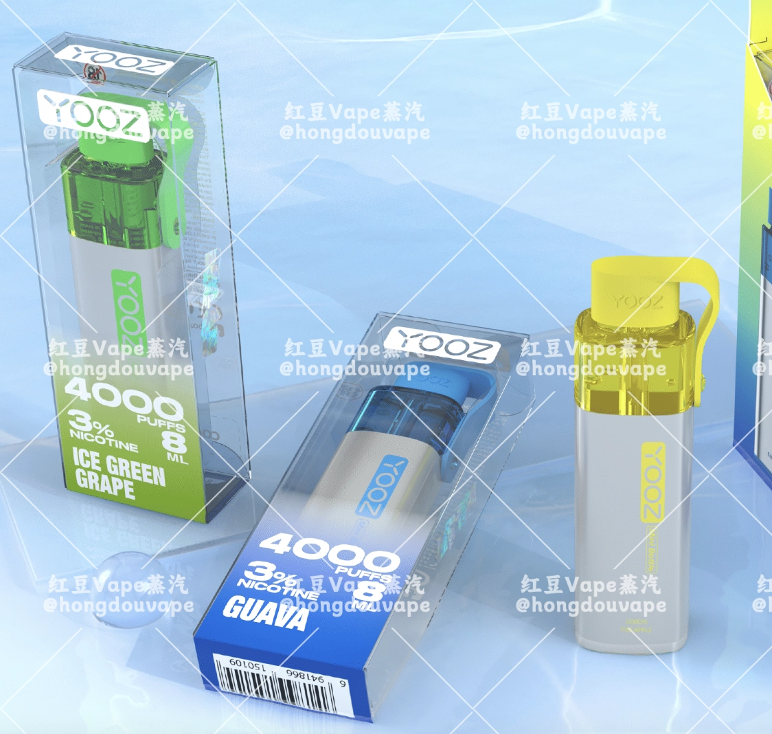正品柚子迷你小酒瓶 yooz mini bottle 4000口一次性电子烟 铝合金机身 多口味可选