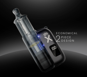 zgar 冰熊电子烟的优势：GLO-X 系列的流光线条设计