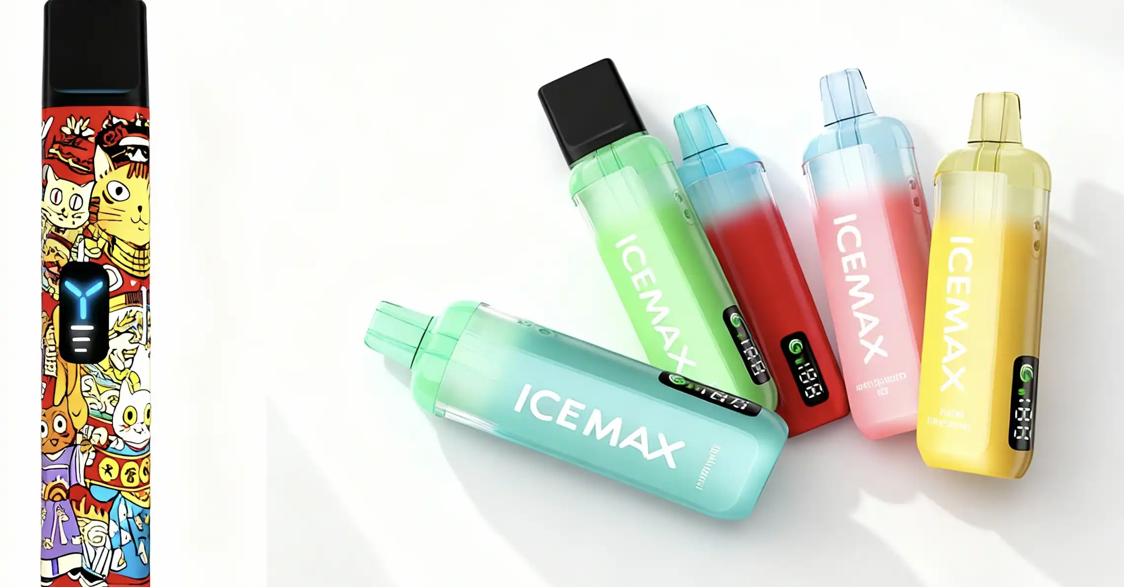 一次性电子烟vs 换弹式电子烟