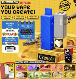 relx 悦刻积木电子烟套装（Relx Creator）：DIY 个性，趣味体验