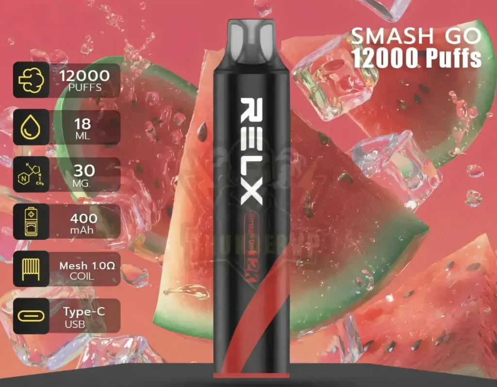 悦刻黑条Smash Go 12000口电子烟 三大首选口味风味溯源：混合莓果、铁观音、西瓜